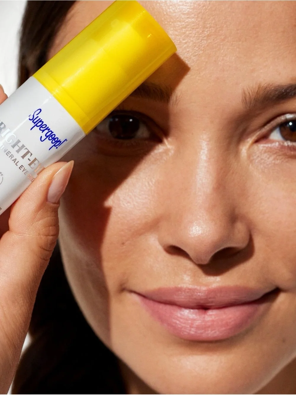 NEW Supergoop Bright-Eyed 100% Mineral Eye Cream SPF 40
